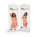 Sexy bunny kostuum met veerdetails voor speelse roleplay lingerie looks – LIN - Afbeelding 6