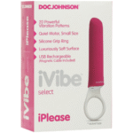 Mini vibrator – 20 standen & stille motor – Doc Johnson iPlease Doc Johnson