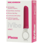Mini vibrator – 20 standen & stille motor – Doc Johnson iPlease Doc Johnson - Afbeelding 3