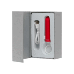 mini vibrator – 20 standen & stille motor – iPlease rood Doc Johnson - Afbeelding 2