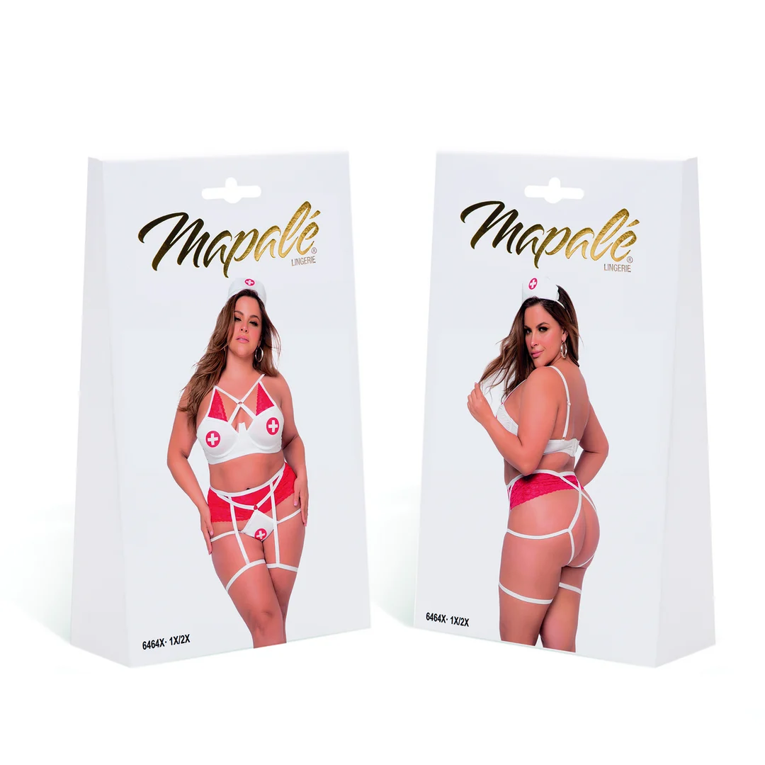 Costume da infermiera Mapalé L/XL - immagine 10