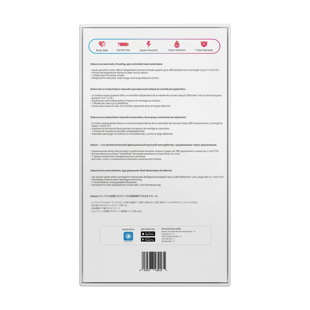 Automatische masturbator met app-bediening – Zwart - Afbeelding 2