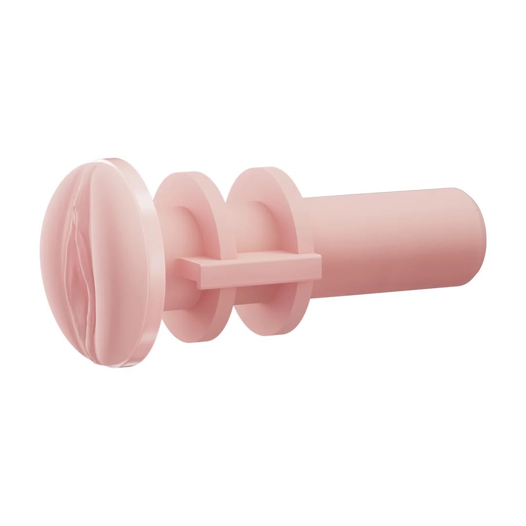 6972677430258-5 Penis sleeve met realistische feel – Flesh - Afbeelding 1