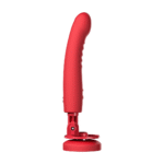 vibrator – Touch-Sense met zuignap, handsfree – Lovense rood Lovense - Afbeelding 6