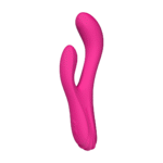 rabbit vibrator – oscillerend, verwarmend en met afstandsbediening – Lovense, roze Lovense - Afbeelding 6
