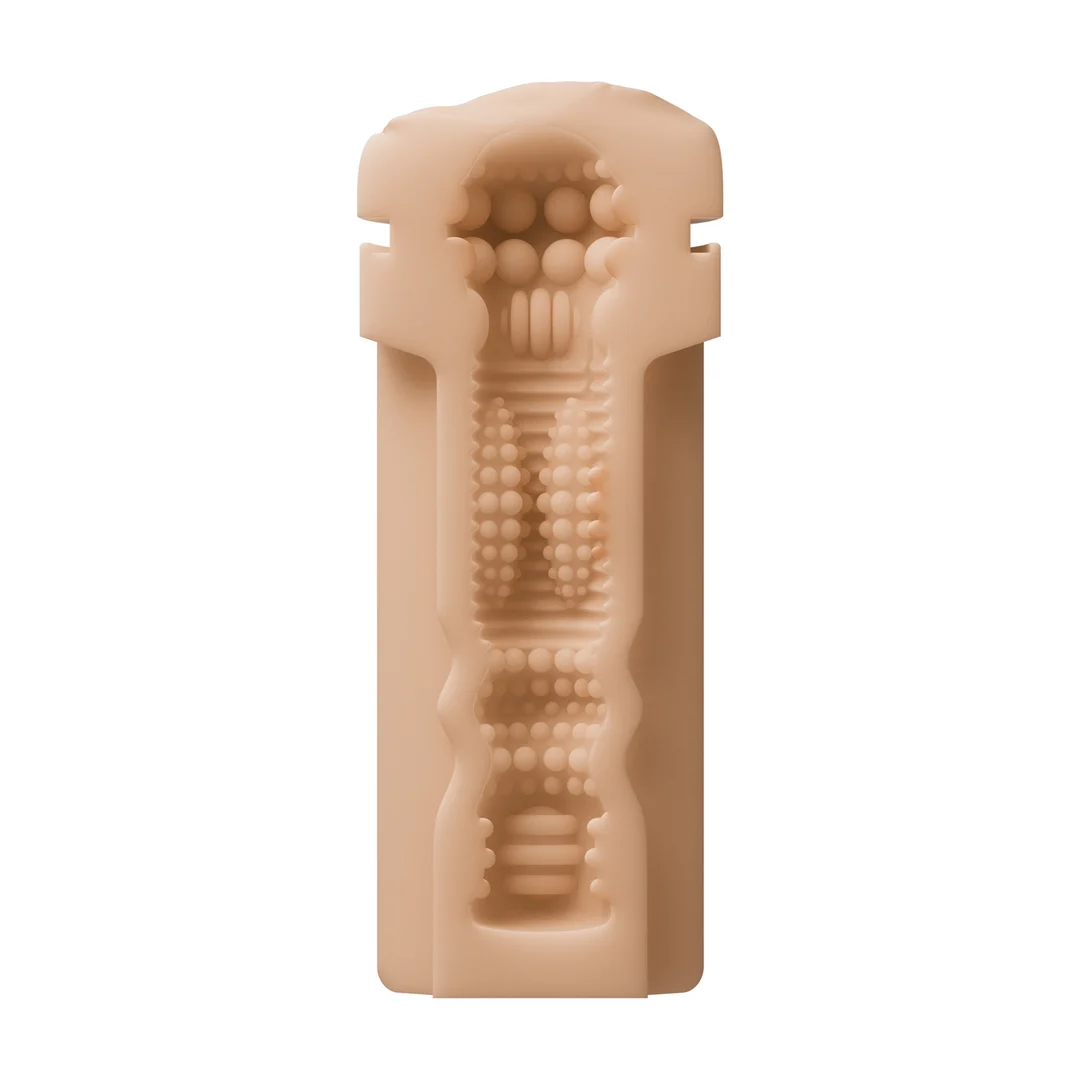 Vagina masturbator met zachte sleeve – Vlees - Afbeelding 4