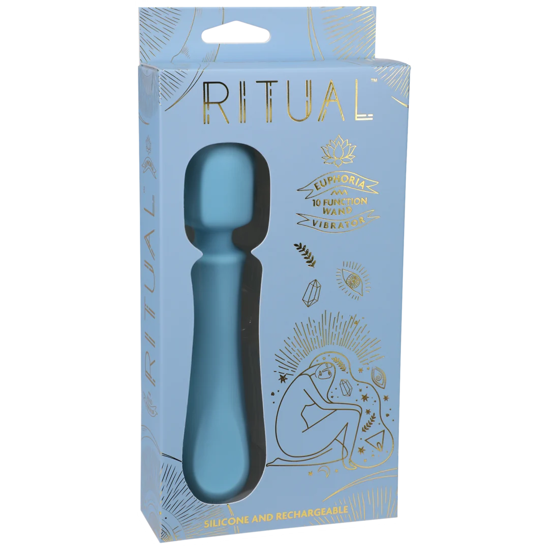 Euphoria oplaadbare siliconen wandvibrator