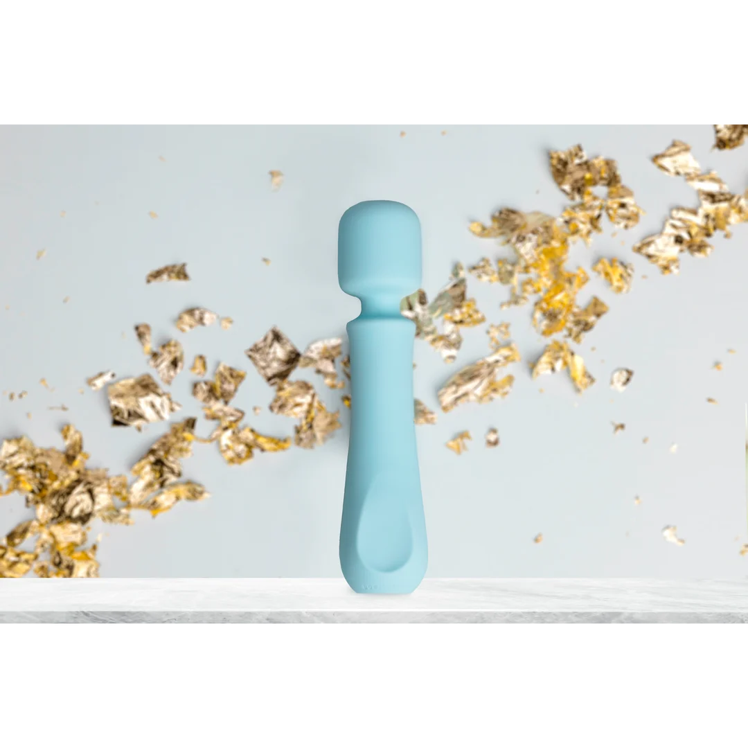 Vibromasseur wand rechargeable en silicone Euphoria – Image 3