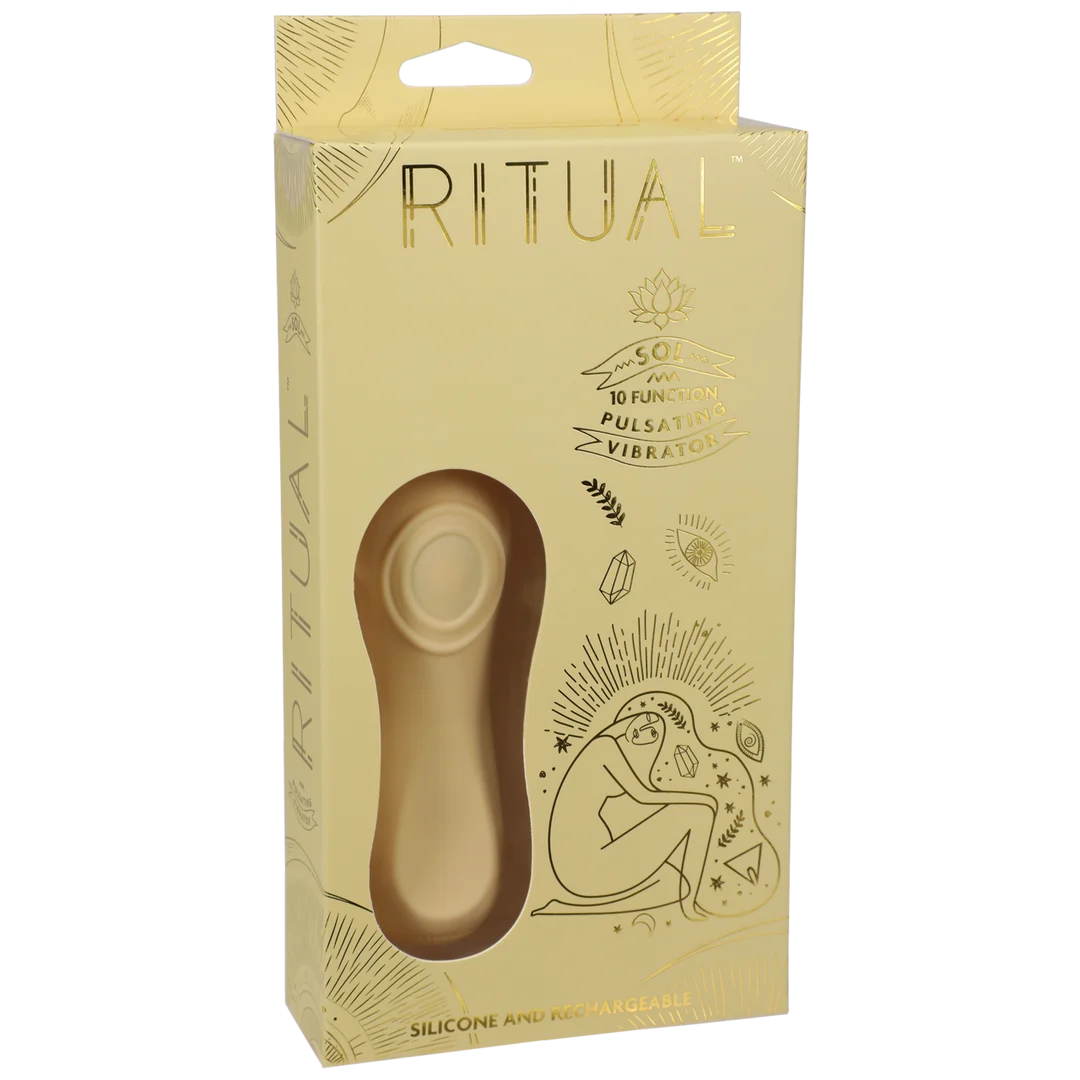 Sol, vibratore pulsante ricaricabile - immagine 1