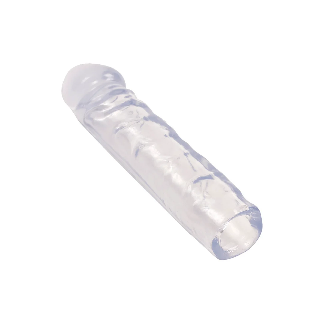 Penis sleeve met gestructureerde aderen – Grote Warhead - Afbeelding 2