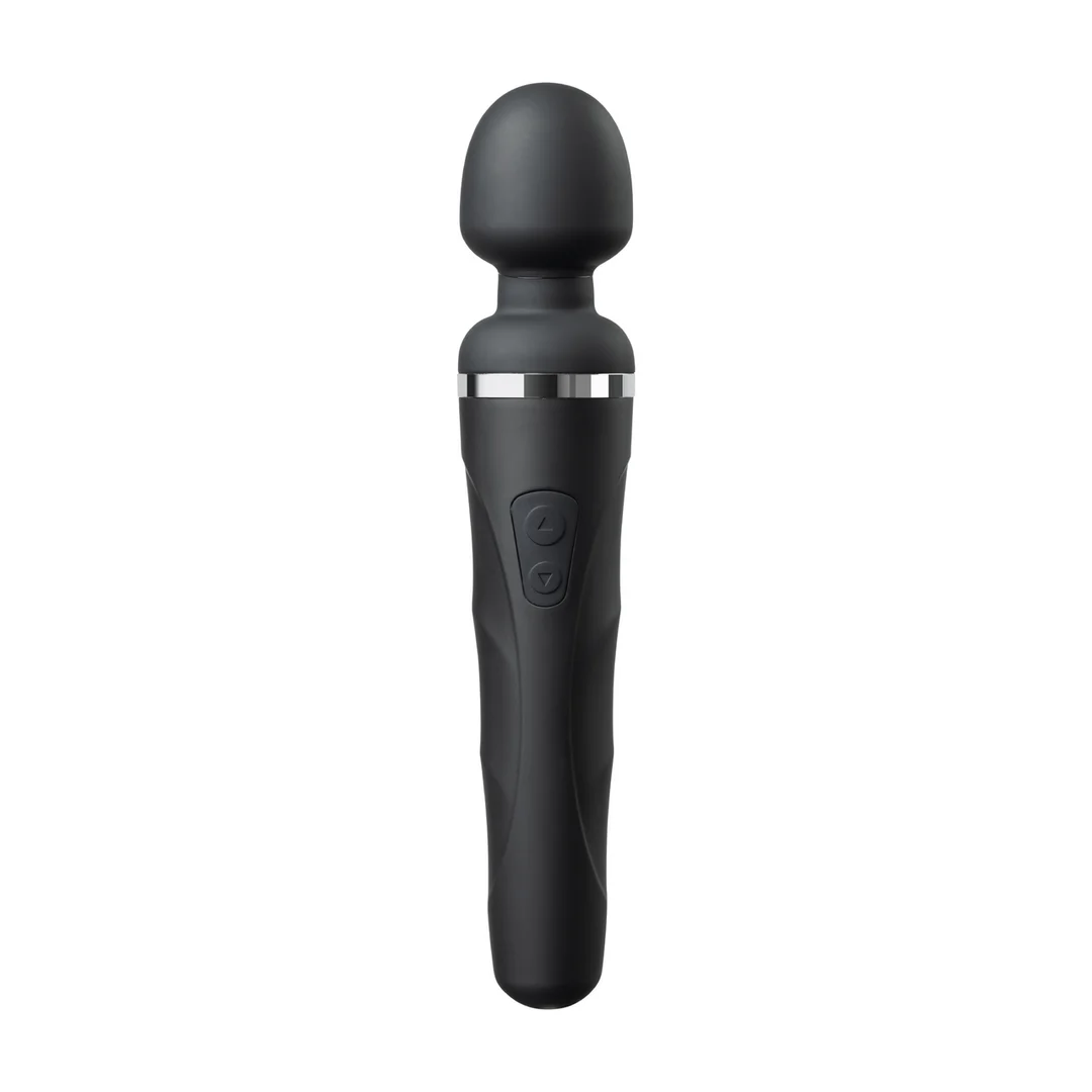 wand vibrator – Bluetooth app-gestuurd – Lovense Domi 2 Zwart Lovense - Afbeelding 5