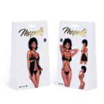 Kanten babydoll met afneembare rok voor verleidelijke vormen – LIN - Afbeelding 6