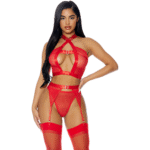 Sexy lingerie set met gouden accenten voor verleidelijke look - LIN - Afbeelding 6
