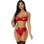Sexy lingerie set met peek-a-boo cups voor verleidelijke lijnen – Just a Peek - Afbeelding 16