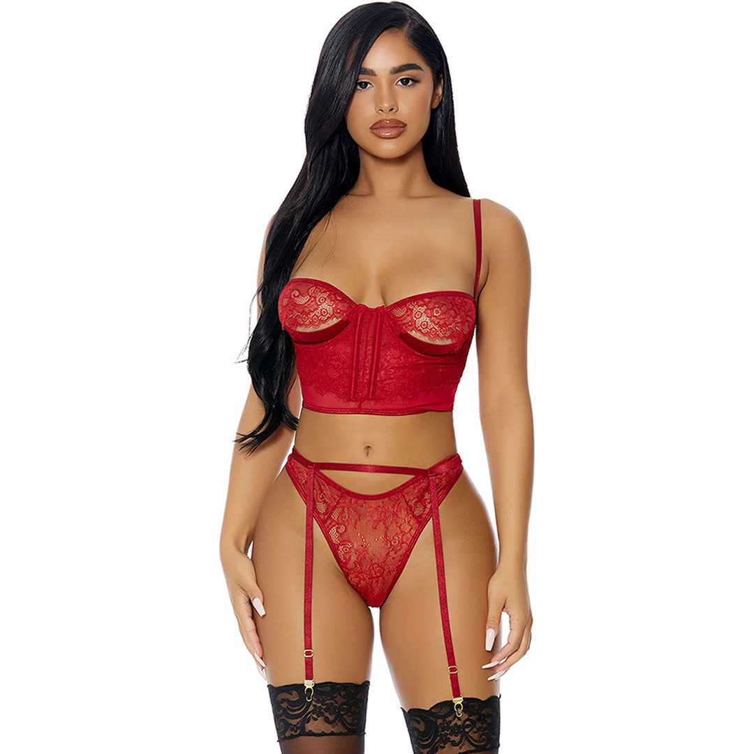 Forplay Peek Inside Dessous Set – Bild 8