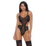Kanten body voor sexy lingerie-look met open zijkanten – Sweet Siren - Afbeelding 4