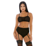 Jarretelset met luipaardprint en sexy allure – Lustful Leopard - Afbeelding 6