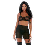 Jarretelset & lingerie set met o-ring details voor gedurfde verleiding – SexyPlus - Afbeelding 12