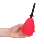 Anale douche – Prelude enema bulb kit met eenrichtings- en langzaamstroomventiel, rood – Mannelijk – Aneros - Afbeelding 4