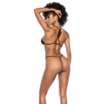 jarretelset met geborduurd applicatie voor verleidelijke lingerie-look – LIN - Afbeelding 9