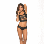 Sexy lingerie top met gescheurde bandjes voor roleplay en verleidelijke looks – LIN - Afbeelding 4