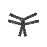 Slipje met open kruis en dubbele kantenlagen voor verleidelijke look – LIN - Afbeelding 2