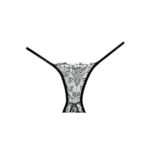 Open panty met eyelash-kant voor verleidelijke look – LIN