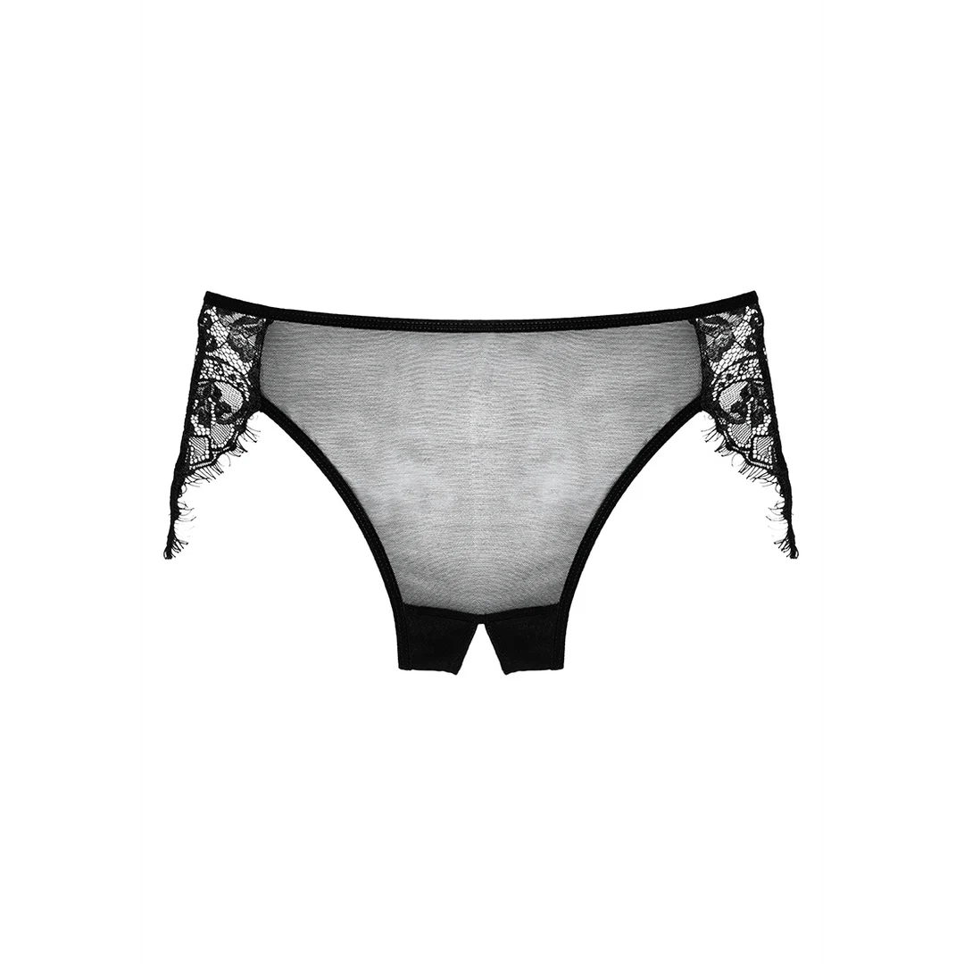 Slip Lavish con cavallo aperto e pizzo - immagine 2