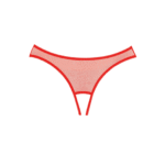 Open panty met wimperskant en kanten string-vibe voor curves – SexyPlus - Afbeelding 7