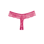 Kanten string met open kruis voor verleidelijke curves, sexy lingerie – Chiqui Love - Afbeelding 4