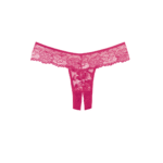 Kanten string met open kruis voor verleidelijke curves, sexy lingerie – Chiqui Love - Afbeelding 5
