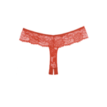 Kanten string met open kruis voor verleidelijke curves, sexy lingerie – Chiqui Love - Afbeelding 8