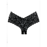 Open panty sexy slipje met kanten twist voor verleidelijke heupen – Candy Apple