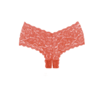 Open panty sexy slipje met kanten twist voor verleidelijke heupen – Candy Apple - Afbeelding 7