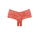Open panty sexy slipje met kanten twist voor verleidelijke heupen – Candy Apple - Afbeelding 8