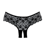 Sexy slipje met geschulpte kant en open kruis voor curves - Sweetheart - Afbeelding 3