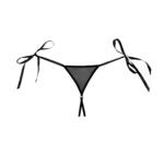 Sexy open panty met kanten accenten en strikjes voor verleiding – LIN - Afbeelding 3