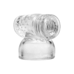 Wand vibrator met zachte noppenbuis – Mastubator Aansluiting XR Brands - Afbeelding 2