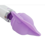 Wand vibrator met zacht siliconen opzetstuk – Flutter Tip XR Brands - Afbeelding 5
