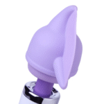 Wand vibrator met zacht siliconen opzetstuk – Flutter Tip XR Brands