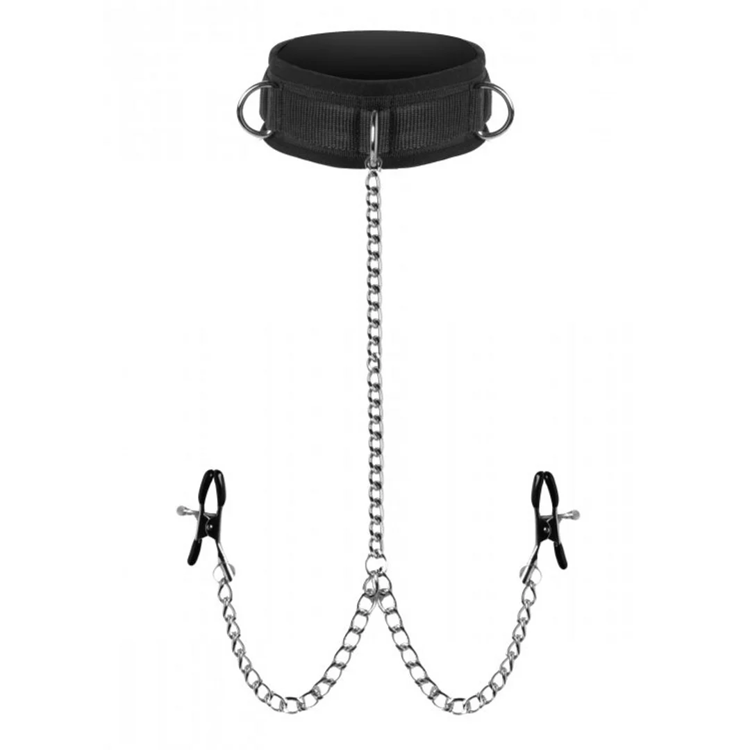 Collier XR Brands Submission avec pinces à tétons – Image 5