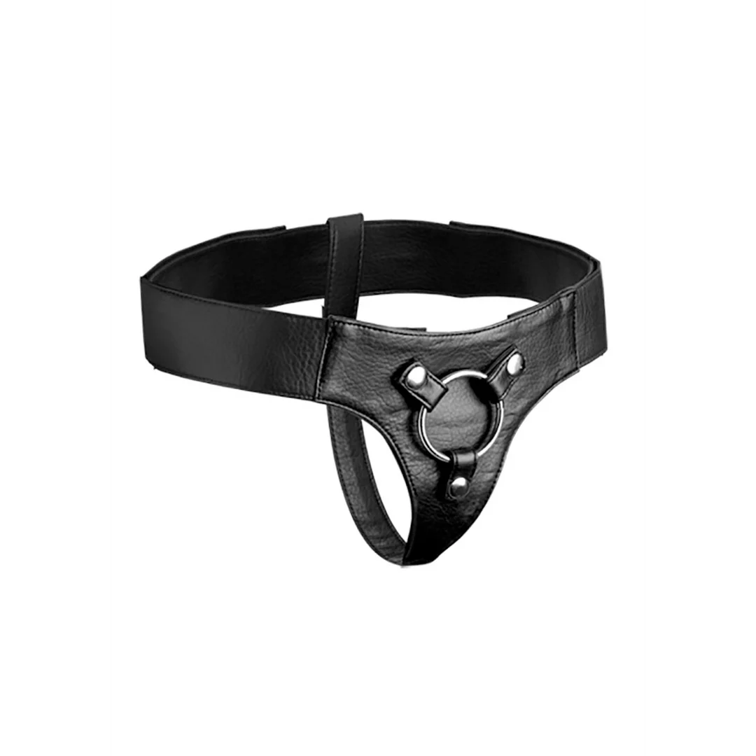 strap-on met verstelbare band – Brede Riem Strap-On Harnas - Afbeelding 3