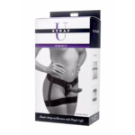 strap-on met rekbaar harnas – Bardot
