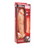 Penis sleeve met realistische textuur – Stretcher