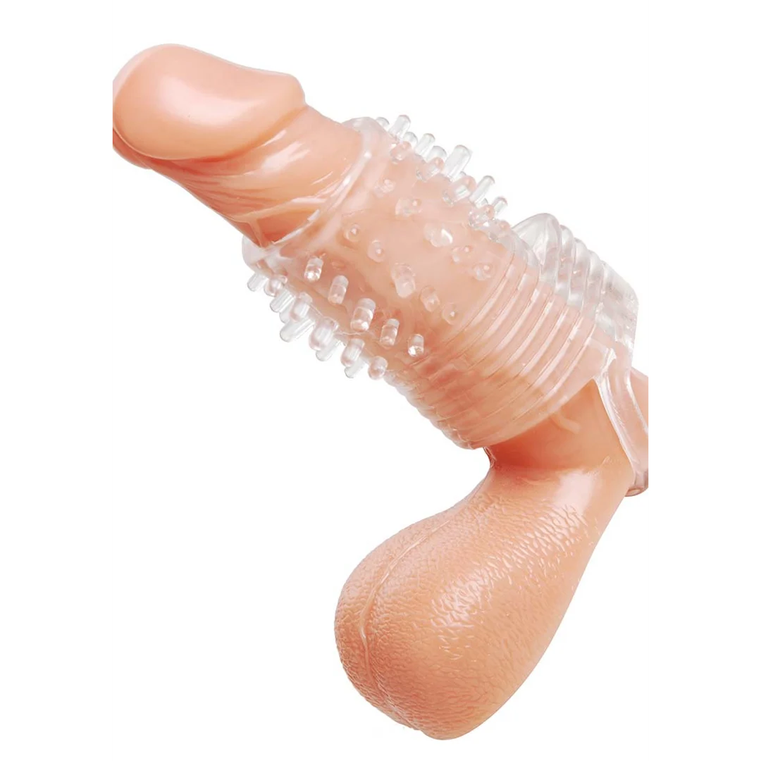 Gaine vibrante texturée pour pénis XR Brands – Image 2
