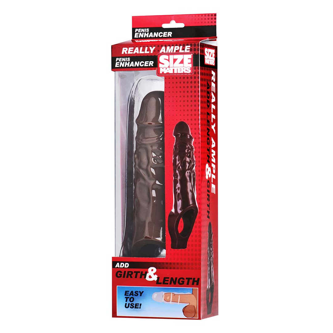 AE519-2 Penis sleeve met dubbele vergroting – Penis Sleeve - Afbeelding 1