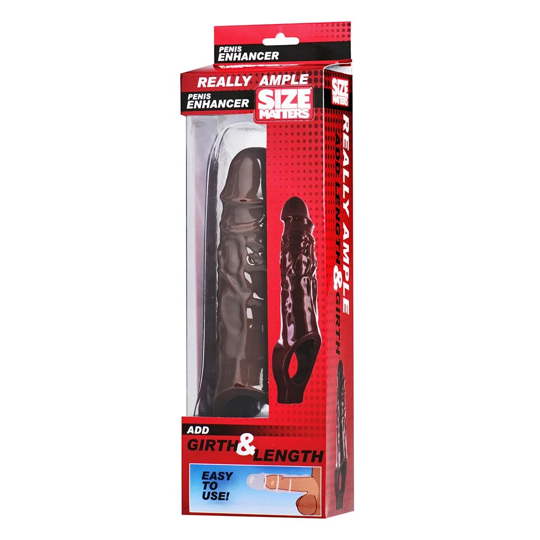 Penis sleeve met dubbele vergroting – Penis Sleeve - Afbeelding 1