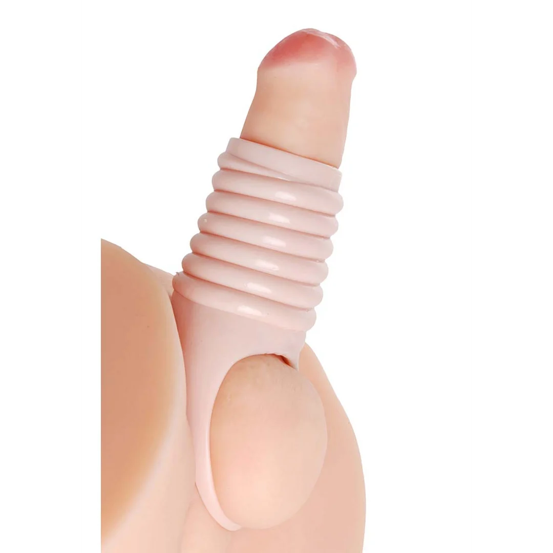 Gaine de renforcement nervurée pour pénis XR Brands Echt Ruim – Image 4