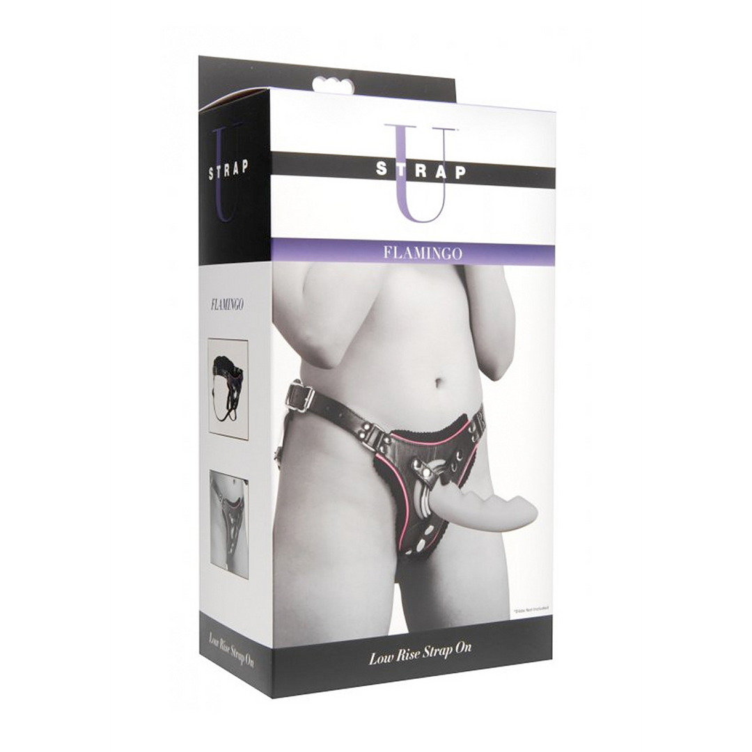 AE570-2 strap-on met verstelbare band – Flamingo - Low Rise Strap-On - Afbeelding 1