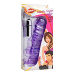 G-spot vibrator met geribbelde tip – Dubbele Vinger Banger XR Brands
